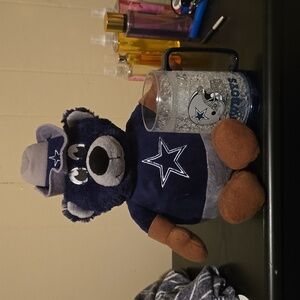 Dallas cowboy teddy bear and mug